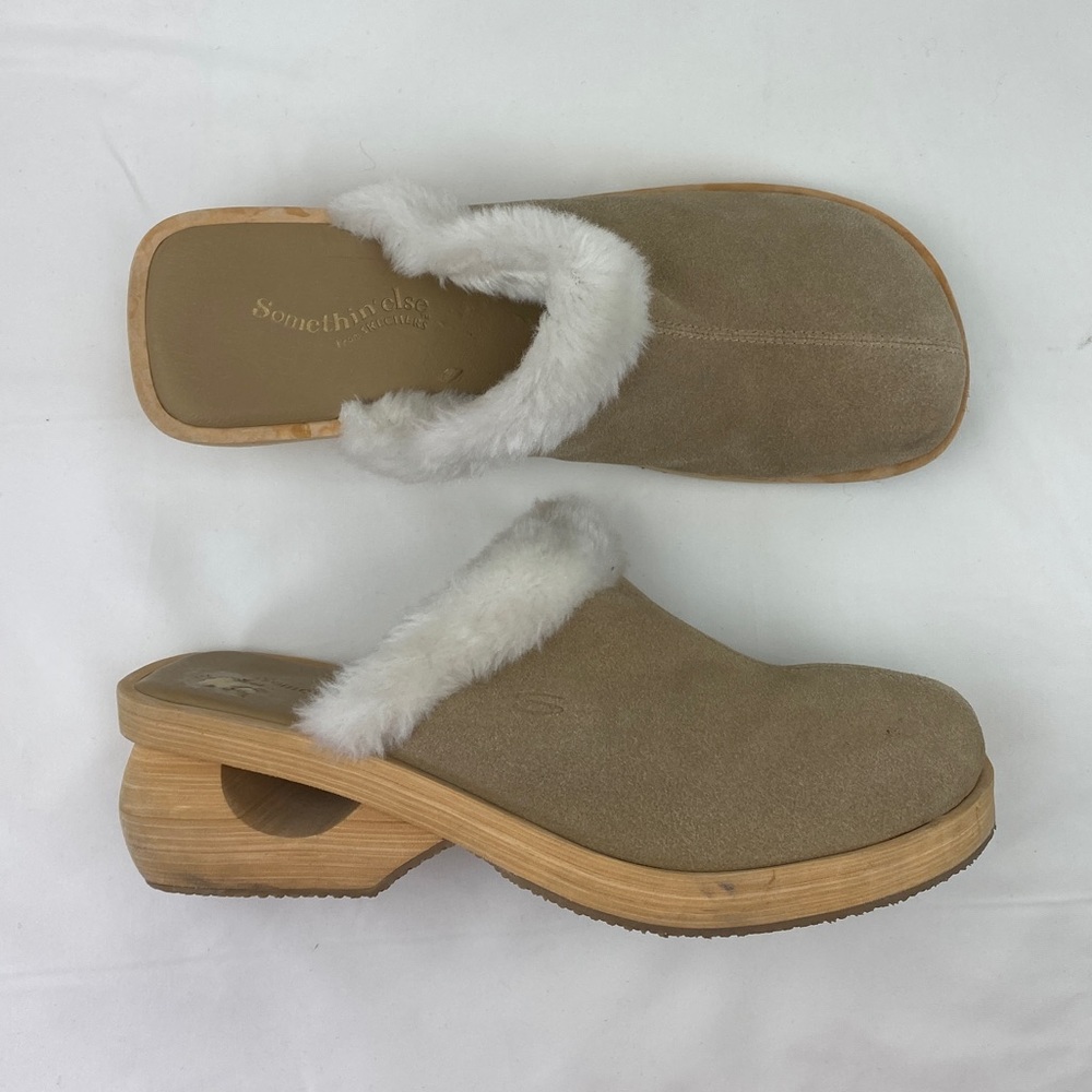 Somethin’Else from Skechers Y2K 90s Mules Chunky Heel Platform Clogs size 10